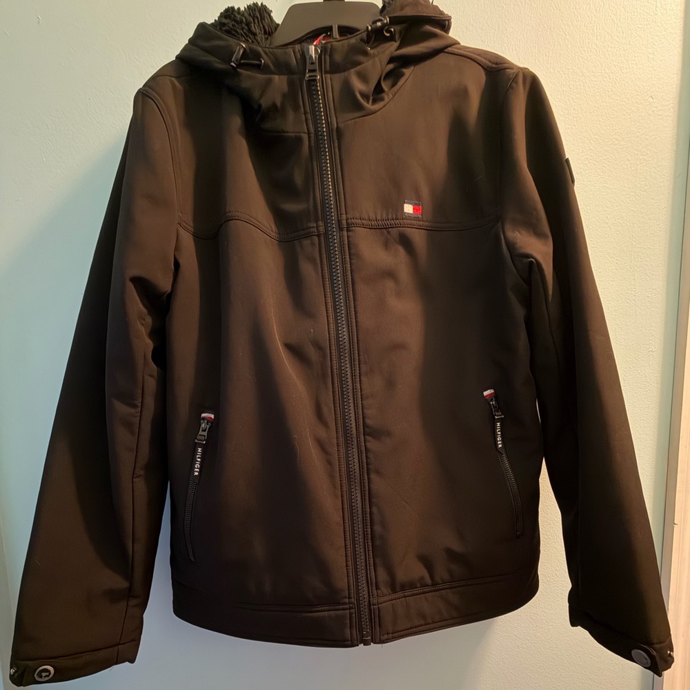 Tommy Hilfiger Balck Hooded Jacket